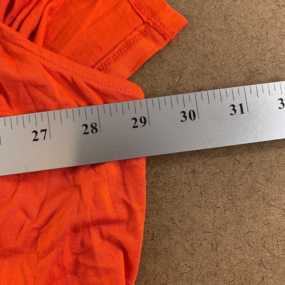G by Giuliana Women's Size 5XP Orange 3/4 Sleeve EcoLuxe Knit Maxi Dress New - Picture 5 of 7